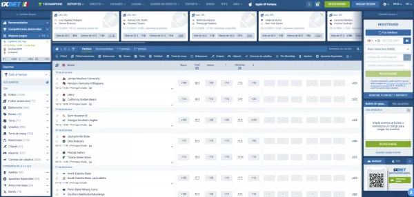 1xbet Latam - Deportes